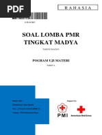 Soal Lomba PMR Tingkat Madya Tahun 2014 Paket A PDF