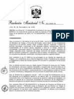 Síntesis de la Legislación Laboral Peruana 2009