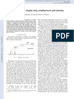 Missile Trajectory Shaping Using Sampling-Based Path Planning