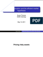 Risky Asset Valuation and The Efficient Market Hypothesis: Susan Thomas IGIDR, Bombay