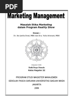 Download Marketing Ethics Paper-reality Show by catmost SN24395387 doc pdf
