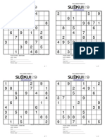 SU KU SU KU: Free Sudoku Puzzles by Free Sudoku Puzzles by