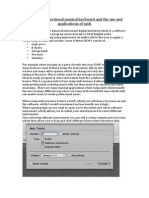 Unit 37 The Functional Musical Keyboard and The Use and Applications of Midi