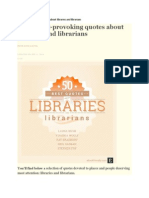 50 Thought Provoking Library and Librarin Quotes