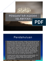 Pengantar Aqidah Islamiyah (Compatibility Mode)