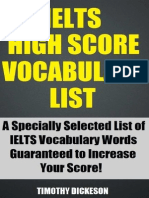 2013 Timothy Dickeson Ielts High Score Vocabulary-libre