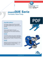 Mouvex Abaque Series Peristaltic Hose Pump Spec Sheet