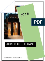 Project On Restaurant