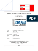 Cover Praktikum II