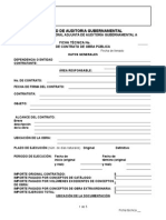 Formato de Ficha Tecnica de Auditoria Gubernamental