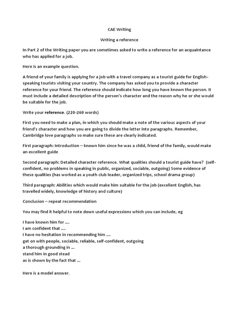 Cae Writing A Reference  PDF  Epistemology  Psychological Concepts