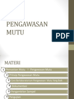 Pengawasan Mutu