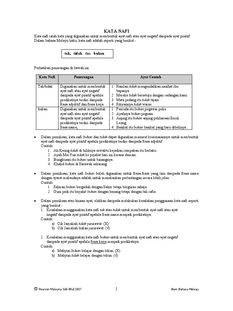 Kata Nafi Pdf
