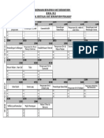 Jadual Bertugas Perkhemahan Guru