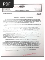 Download Mike Brown Autopsy Report 10-22-14 OFFICIAL by Law of Self Defense SN243997150 doc pdf