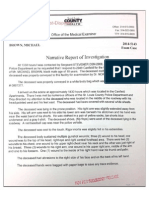 Download Mike Brown Autopsy Report 10-22-14 OFFICIAL by Law of Self Defense SN243997150 doc pdf