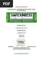 Download 15990360 Project on Safexpress Warehousing and Supply Chain Management1 by pravinsonawane53 SN24399837 doc pdf