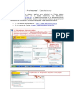 Instrucciones Sobre El Registro en PROFEX PDF