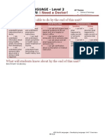 Level 2 Unit 7 Overview English