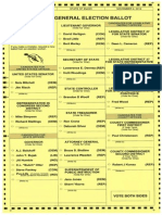 Cassia County Sample Ballot