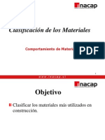 Clasificación de Los Materiales PDF