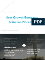 Growth Hacking Activation Workshop
