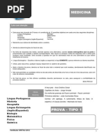 UNITAU - PROVA _ MEDICINA _ TIPO - 1.pdf