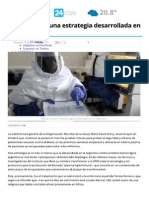 Ébola: Usarán Una Estrategia Argentina