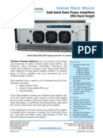 Paradise Datacom Indoor GaN 3RU SSPA Datasheet