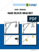 Manual - 9 HAKI Block Bracket - INT