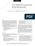 Intervencion de Enfermeria Artritis PDF