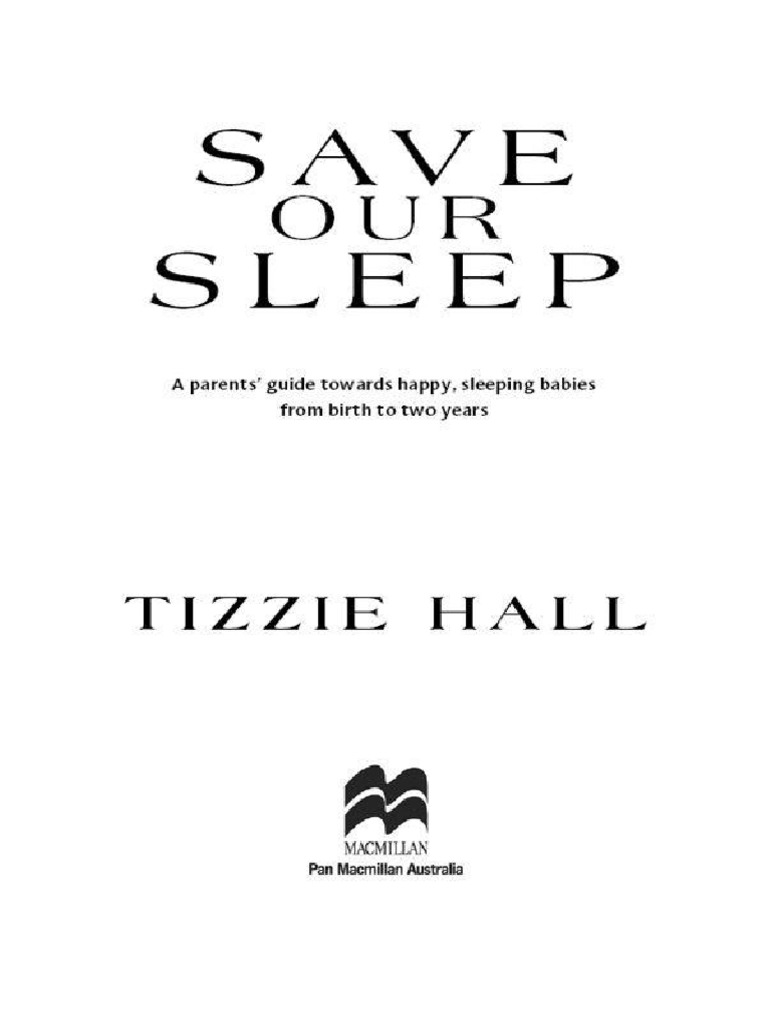 tizzie hall save our sleep