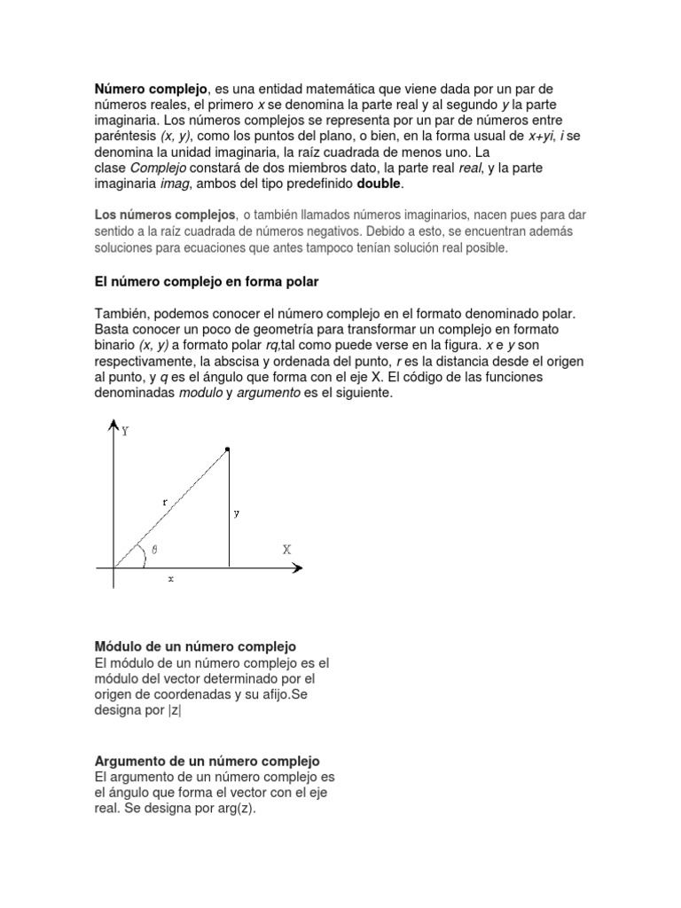 Numero Complejo Docx