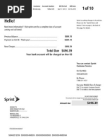 Sprint Bill