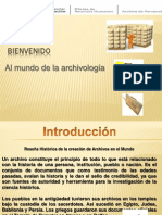 Taller Al Mundo de La Archivologia