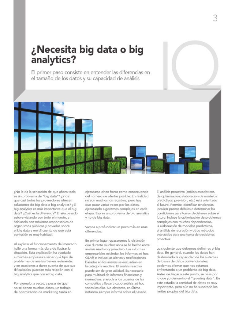 Big Data Analytics PDF | PDF | Big Data | Toma de decisiones
