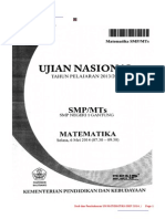 Download Soal Dan Pembahasan Un Matematika Smp 2014 Paket 1 by smpn1gantung SN244050827 doc pdf