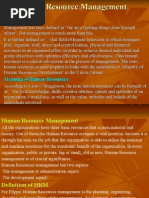 Download Human Resource Management-BBA 2nd Sem by sunny_live09 SN24405482 doc pdf