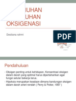 Pemenuhan Kebutuhan Oksigenasi