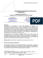 El Trabajo Colaborativo en Entornos Virtuales PDF