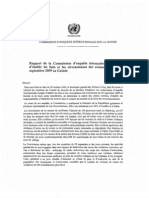 Le Rapport D'enquête de L'onu Sur Les Crimes Commis en Guinée