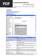 Session Properties Reference