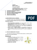 Qu¡mica Del Carbono (General) .Teor¡a y Ejercicios PDF