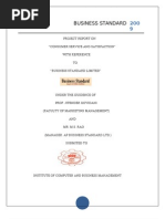 Download Consumer Service and Satisfaction by Abhay  SN24407326 doc pdf