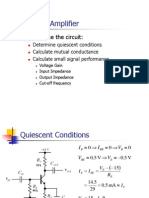 Practical Amplifier: To Analyse The Circuit