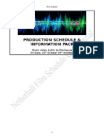 Production Schedule 