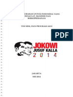 Visi Misi Jokowi-Jk