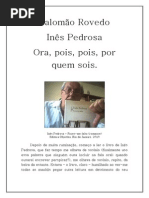 Salomão Rovedo - Inês Pedrosa - Ora pois pois por quem sois.pdf