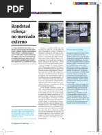 Randstad reforça no mercado externo | Marketeer