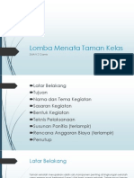 Lomba Menata Taman Kelas